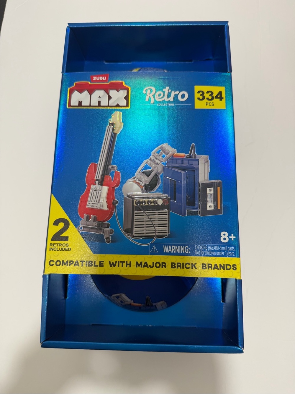 Zuru MAX Retro 334-Piece Building Set - Blue
